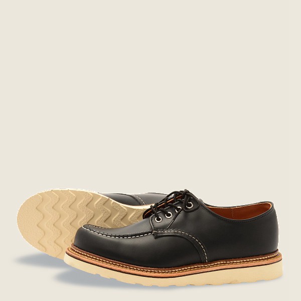 Red Wing Oxford Classic - Chrome Læder - Svart - Herre 9578-DOVSX